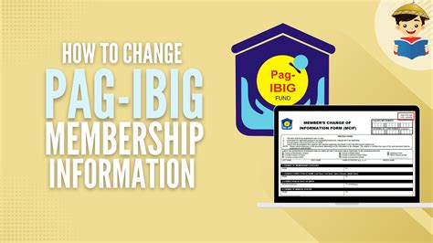 Pag IBIG Change of Information Online: Guide to .